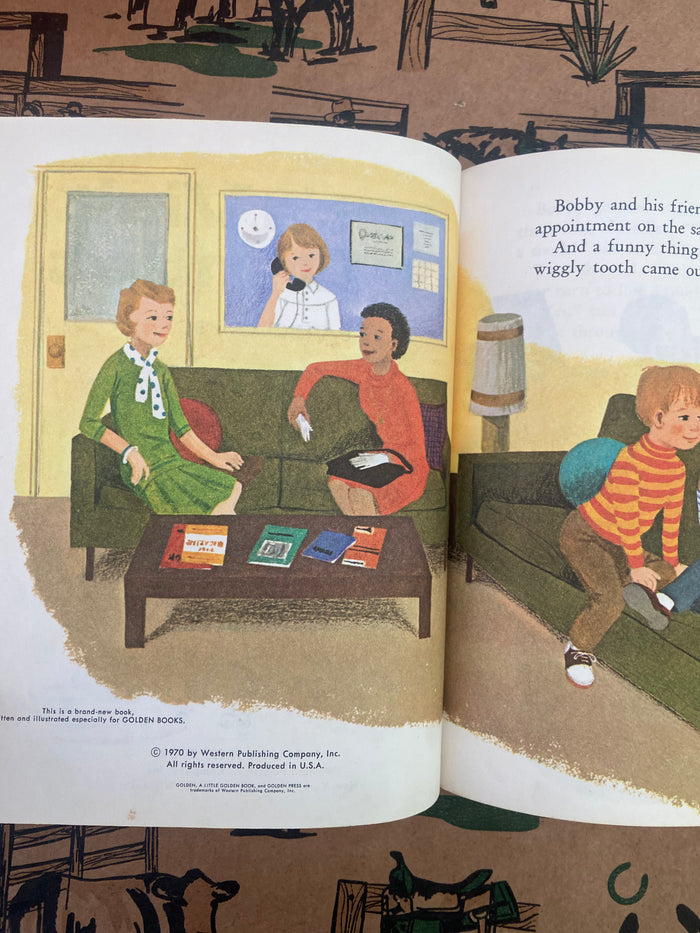 Vintage Little Golden Book - Let's Visit The Dentist - Deer Creek Mercantile