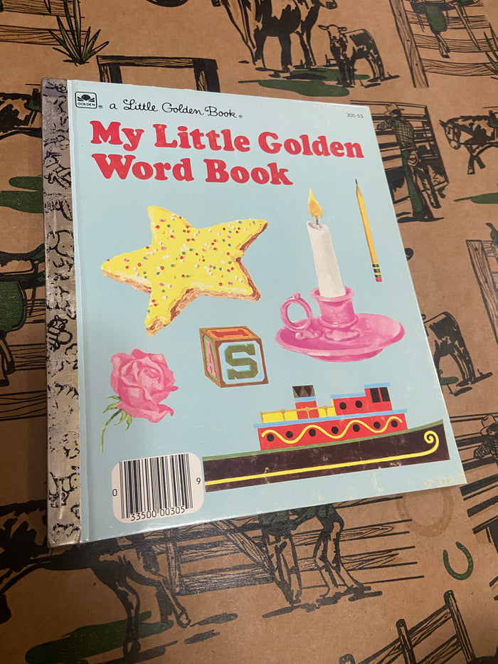 Vintage Little Golden Book - My Little Golden Word Book - Deer Creek Mercantile