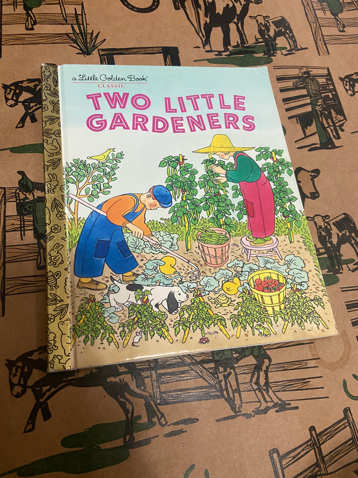 Vintage Little Golden Book - Two Little Gardeners - Deer Creek Mercantile