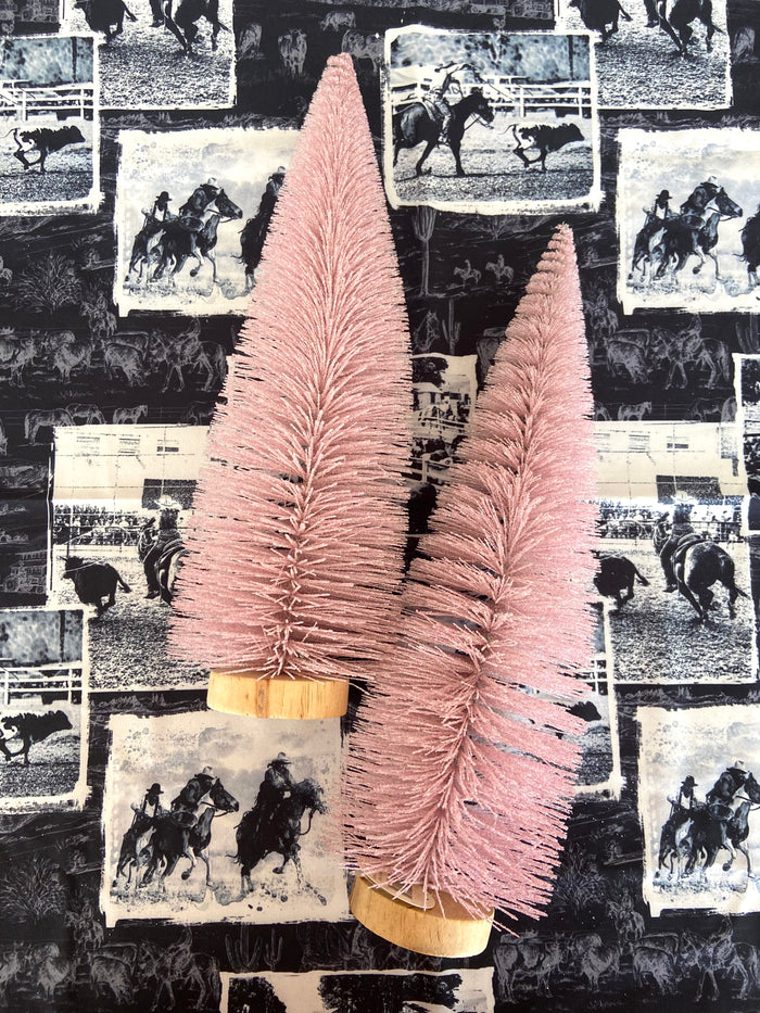 Bottle Brush Christmas Tree *Cool Pink - Deer Creek Mercantile