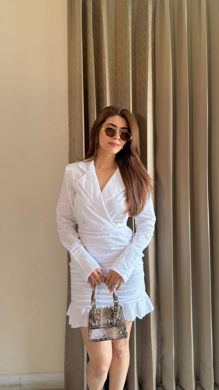 Lia Mini Dress - White