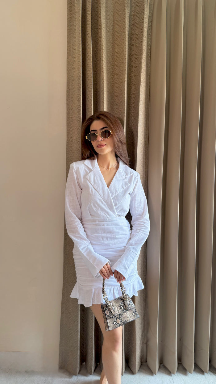 Lia Mini Dress - White