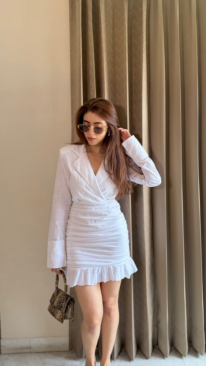 Lia Mini Dress - White