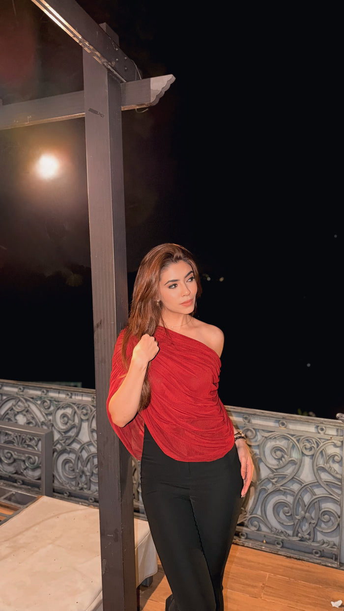 Serry Bodysuit - Maroon