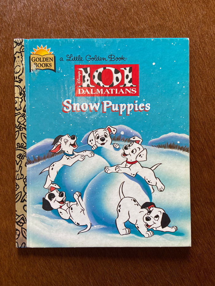 Vintage Little Golden Book 101 Dalmations Snow Puppies - Deer Creek Mercantile