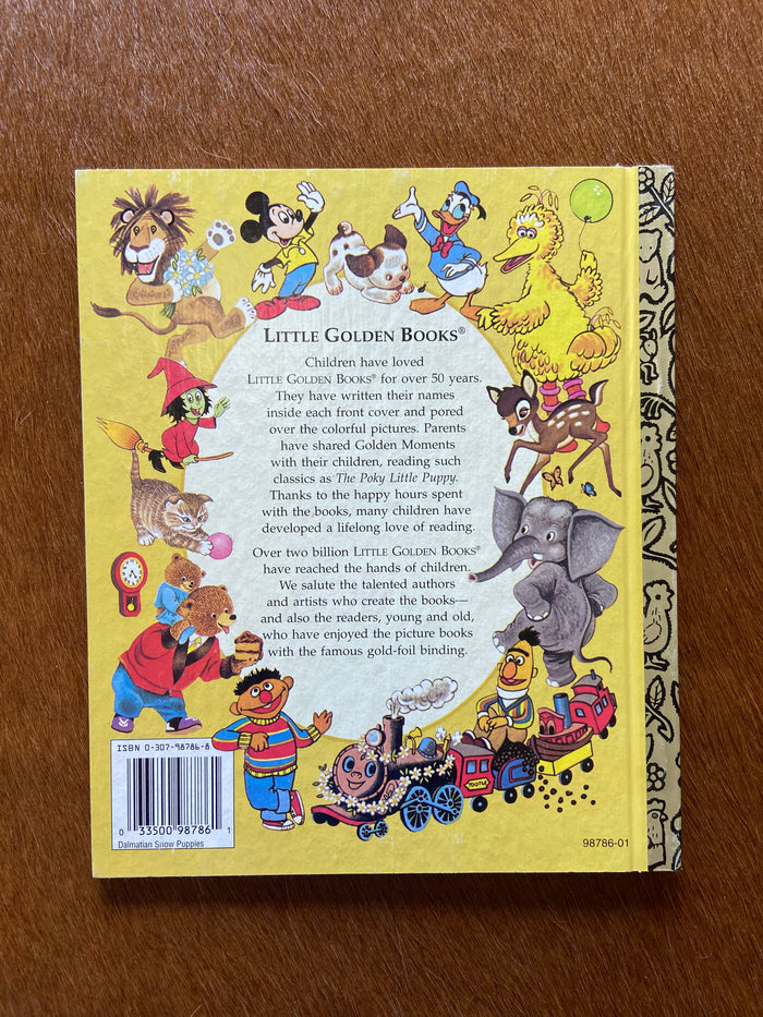 Vintage Little Golden Book 101 Dalmations Snow Puppies - Deer Creek Mercantile