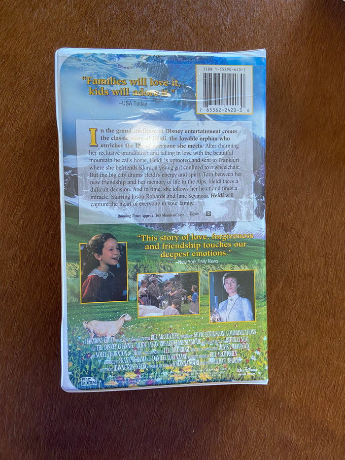Vintage Heidi VHS - Deer Creek Mercantile