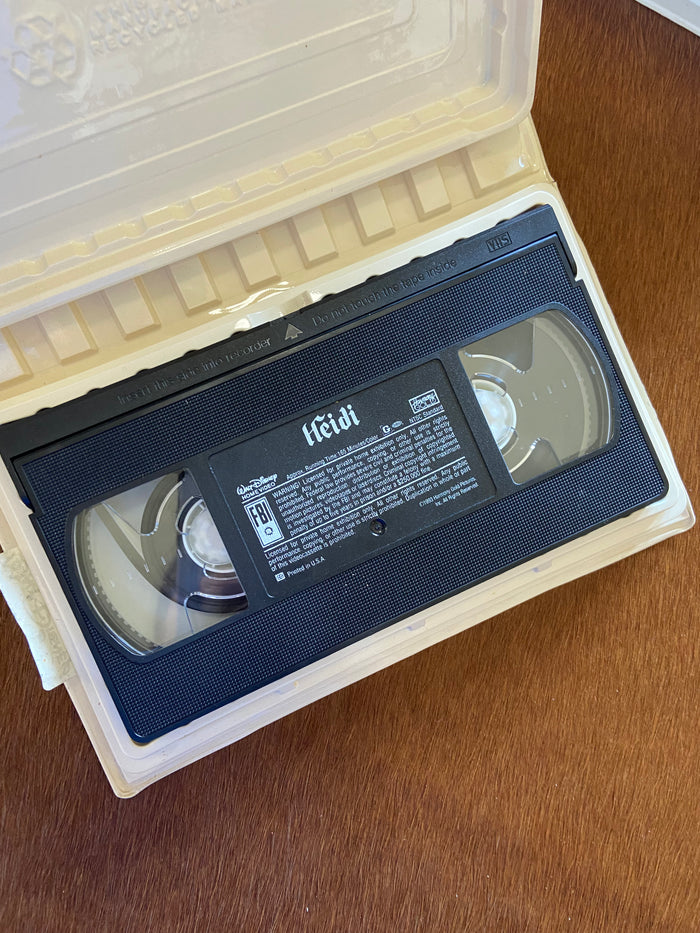 Vintage Heidi VHS - Deer Creek Mercantile