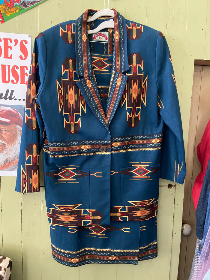 Vintage Women's Western Blazer Set Pine Cove Size 14 - Deer Creek Mercantile
