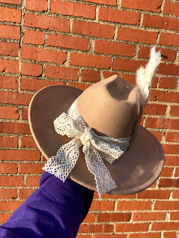 The Six Shooter Custom Western Fedora Hat - Deer Creek Mercantile