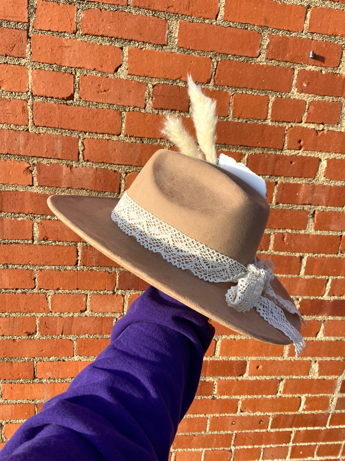 The Six Shooter Custom Western Fedora Hat - Deer Creek Mercantile