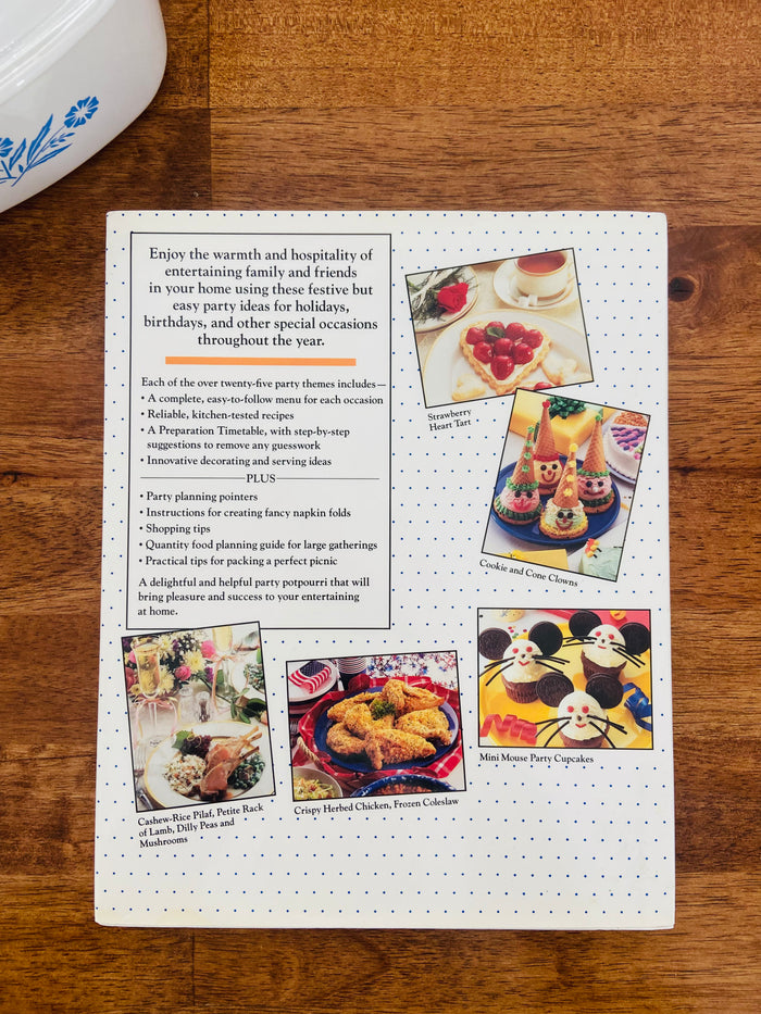 Vintage Pilsbury Party Cookbook, 1991 - Deer Creek Mercantile