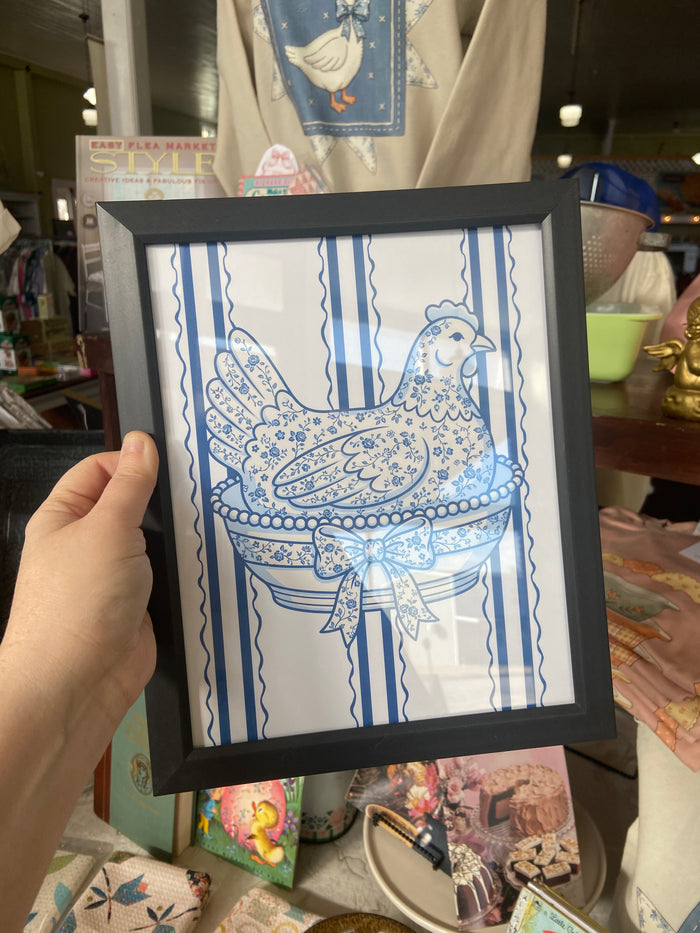 Blue Hen Picture - Deer Creek Mercantile