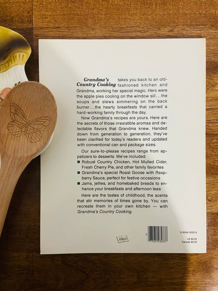 Vintage Ideals Grandma's Country Cooking Cookbook - Deer Creek Mercantile