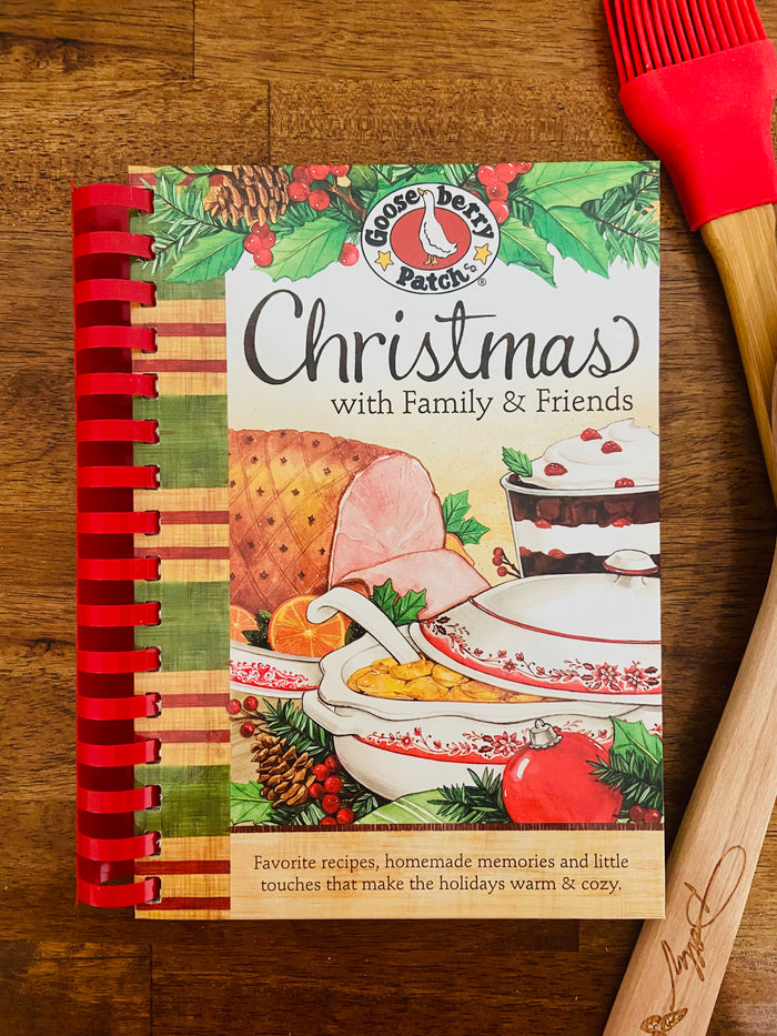 Vintage Gooseberry Patch Cookbook Christmas With Family + Friends - Deer Creek Mercantile