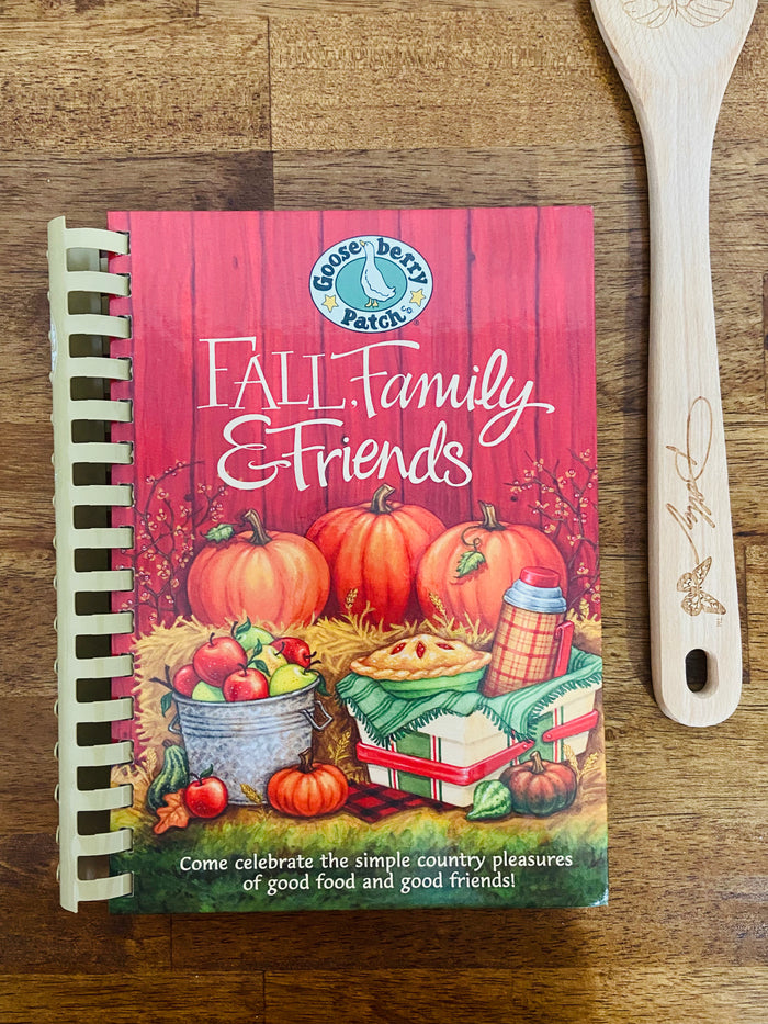 Vintage Gooseberry Patch Cookbook Fall Family + Friends - Deer Creek Mercantile