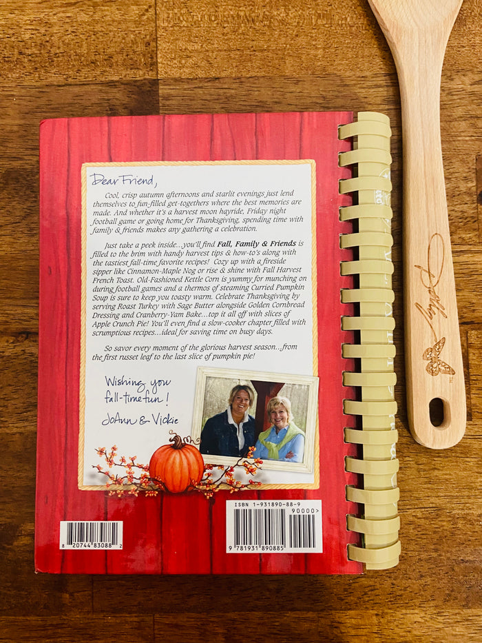 Vintage Gooseberry Patch Cookbook Fall Family + Friends - Deer Creek Mercantile