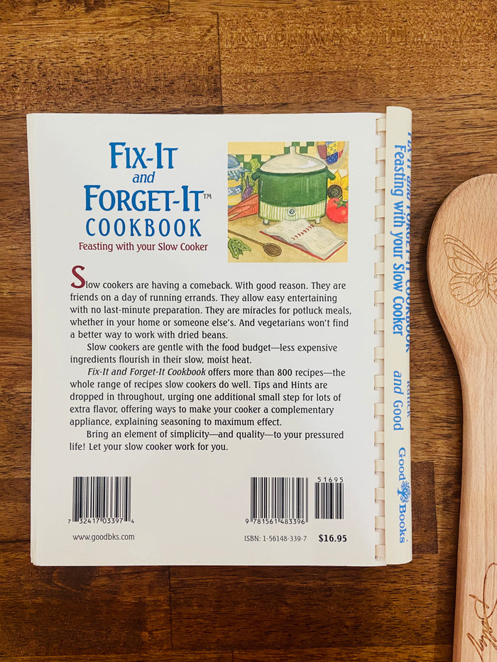 Vintage Fix It + Forget It Cookbook - Deer Creek Mercantile