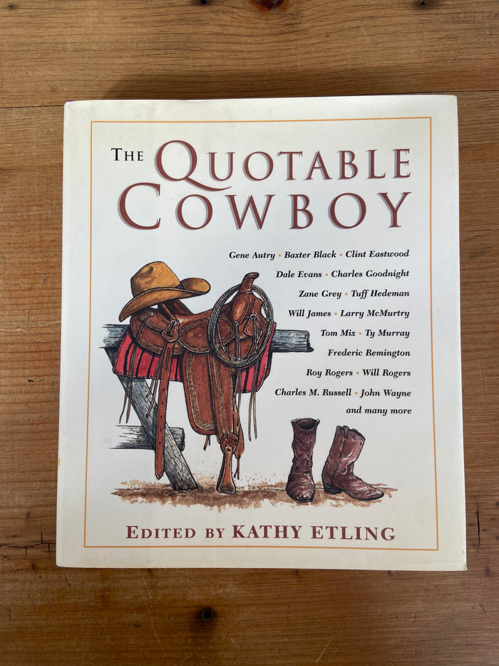 Vintage The Quotable Cowboy Book - Deer Creek Mercantile