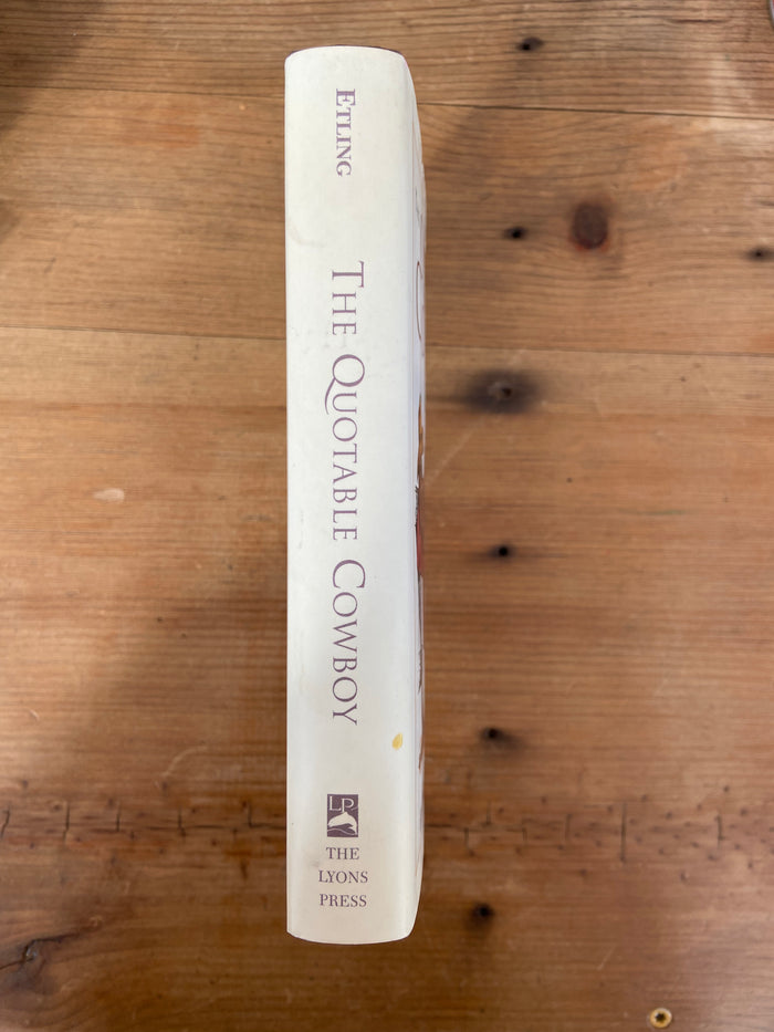 Vintage The Quotable Cowboy Book - Deer Creek Mercantile