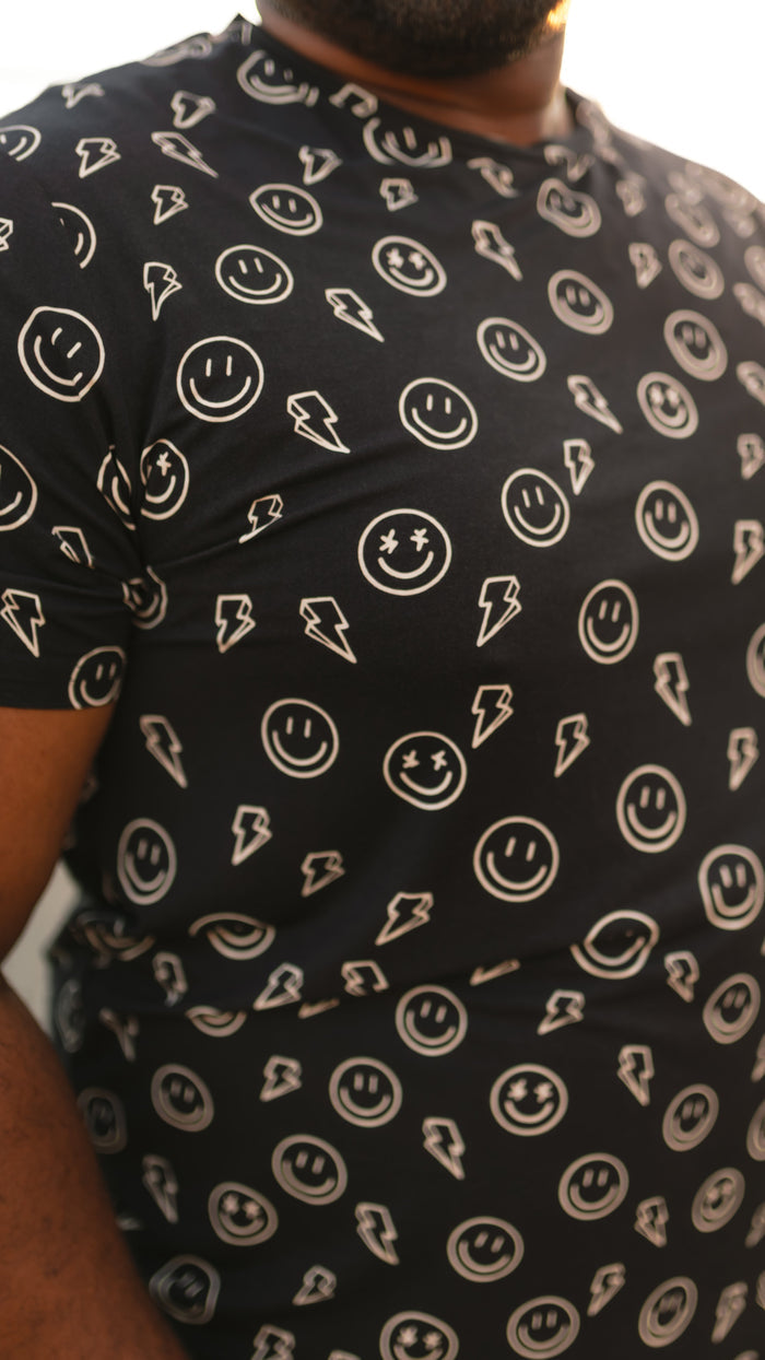 Adult Jogger Set In Electric Smiles