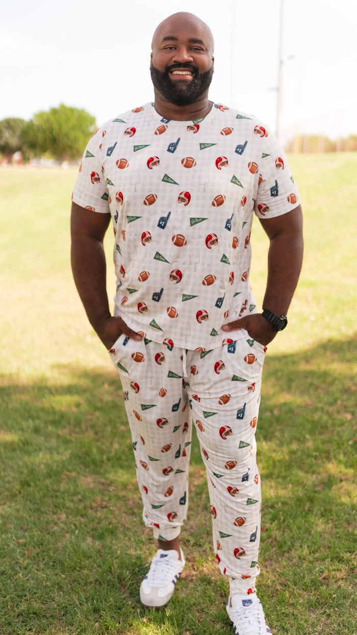 Adult Jogger Set In Football