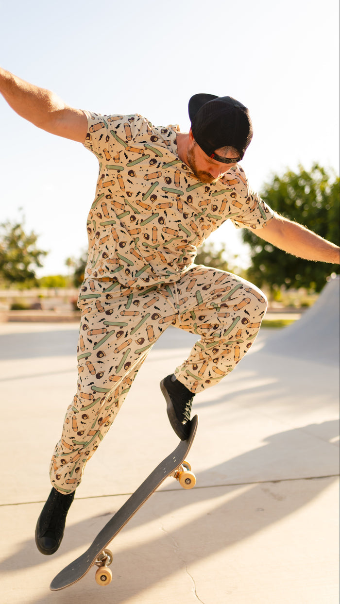 Adult Jogger Set In Skateboards