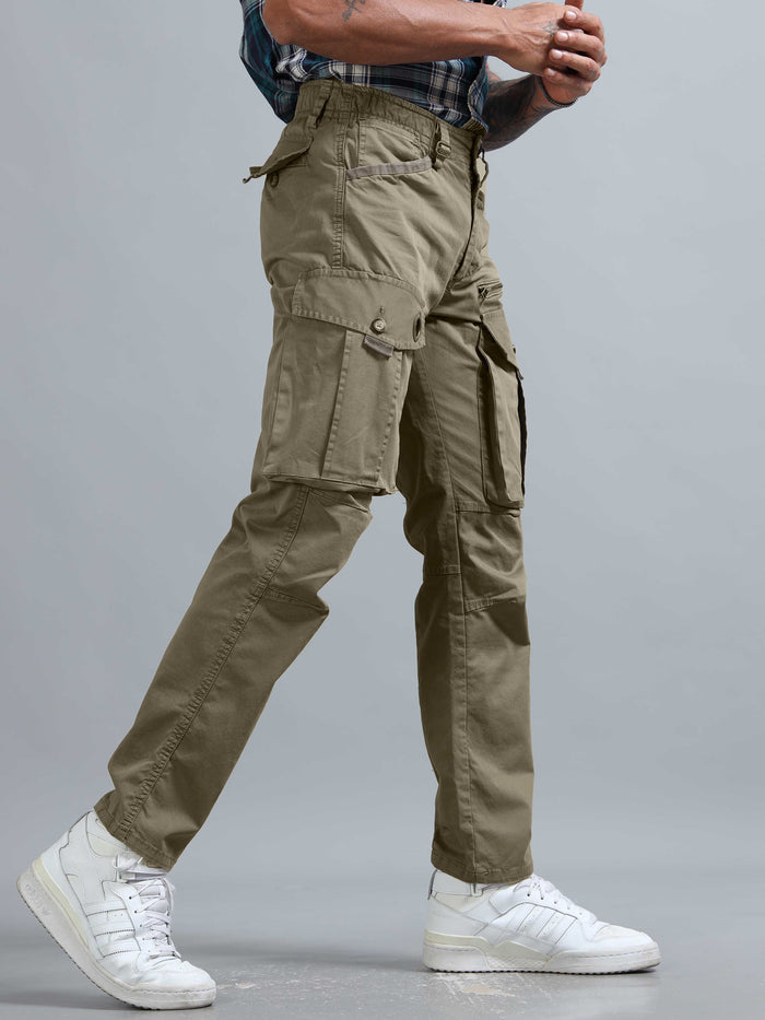 Aero Nord Cargo Pant In Dusty Beige