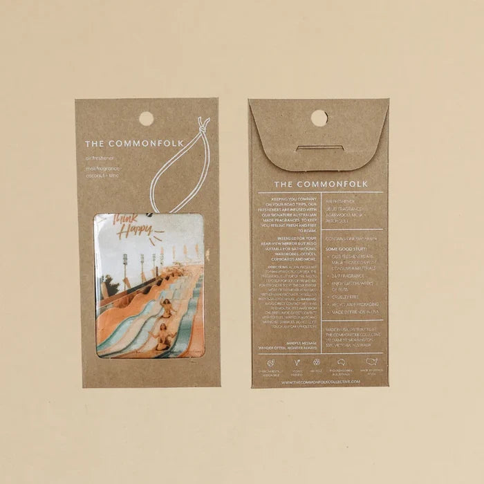 The Commonfolk Air Freshener Slide Think Happy