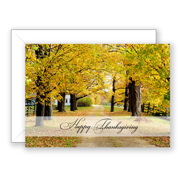 Almost Home - Thanksgiving Card