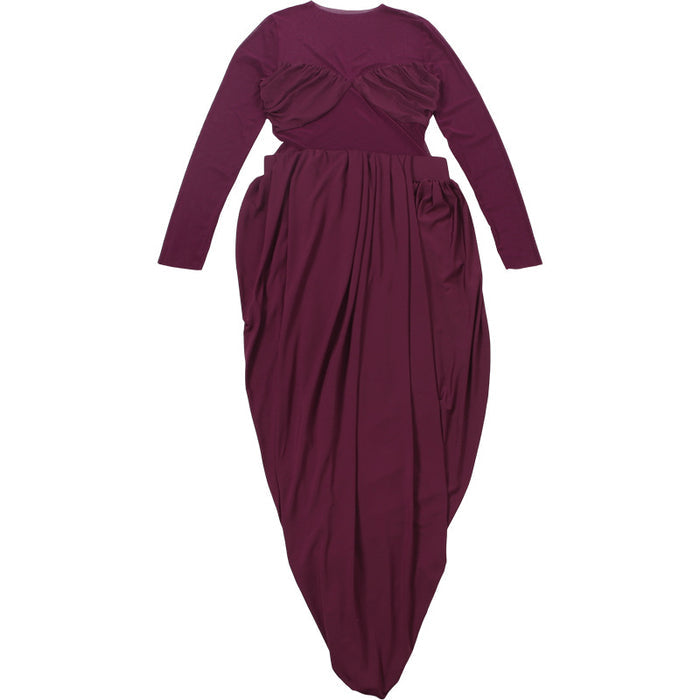 Althea Maxi Dress - Burgundy