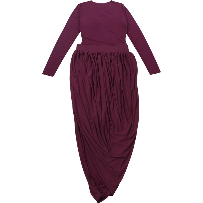 Althea Maxi Dress - Burgundy