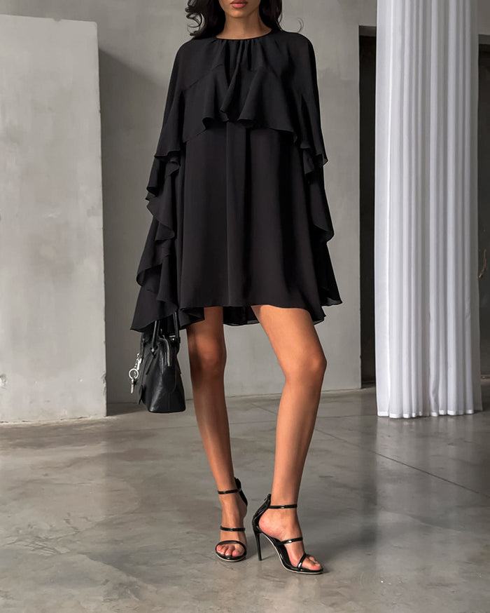 Amaya Mini Dress - Black