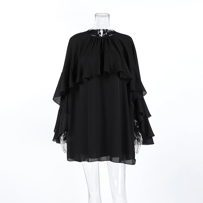 Amaya Mini Dress - Black