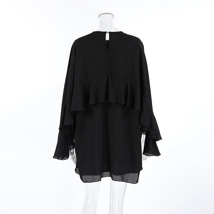 Amaya Mini Dress - Black