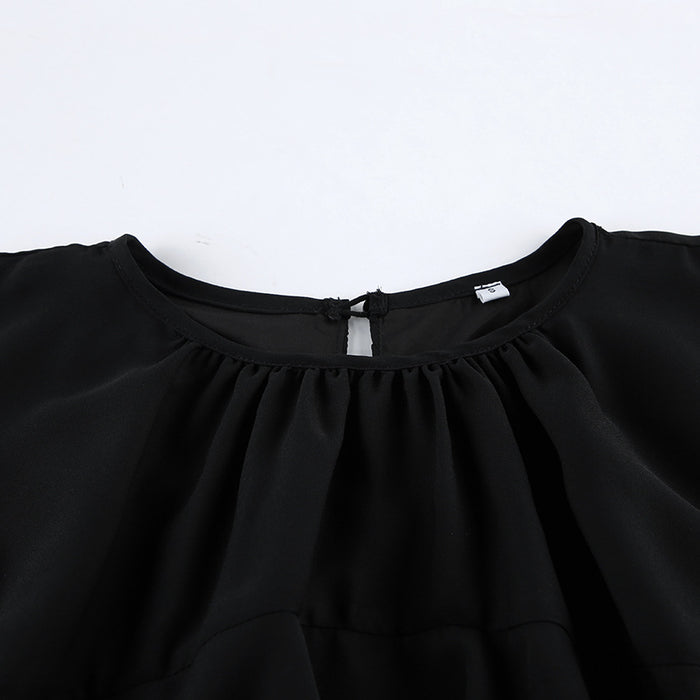 Amaya Mini Dress - Black