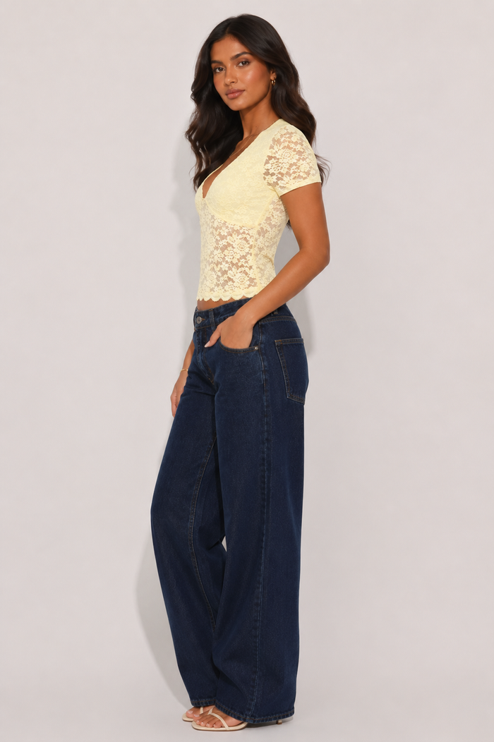 Amira Top - Yellow