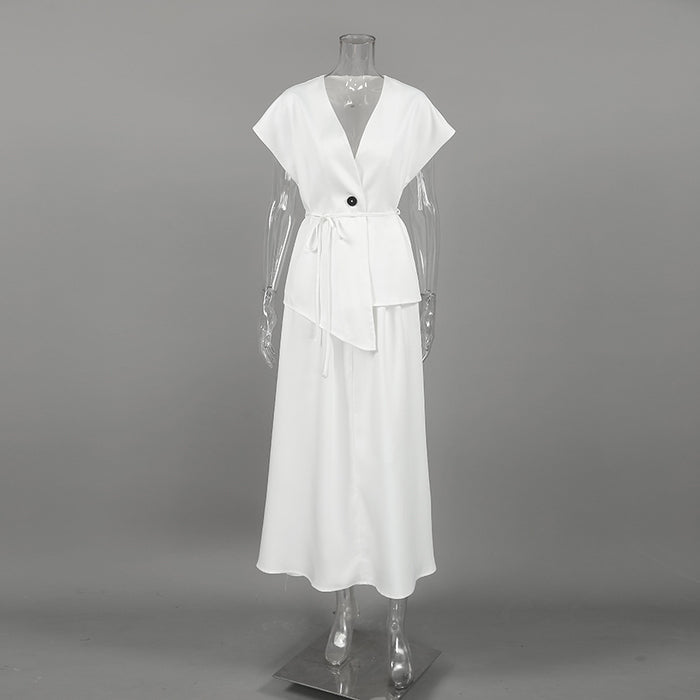Amora Co ord Set - White