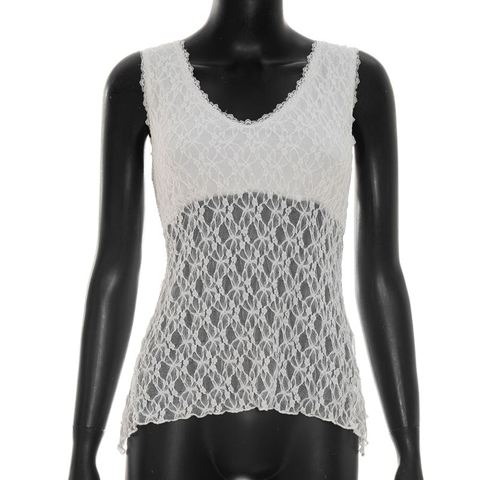 Angel Lace Top  - White