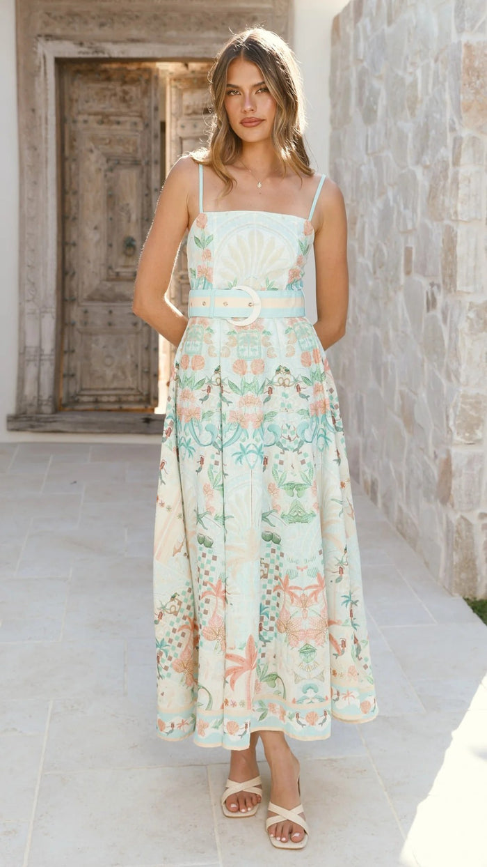 Arden Maxi Dress - Light Blue
