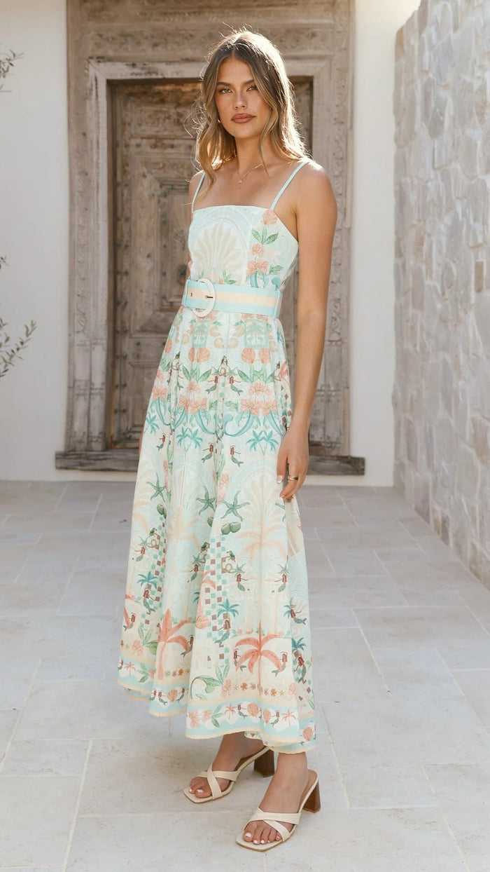Arden Maxi Dress - Light Blue