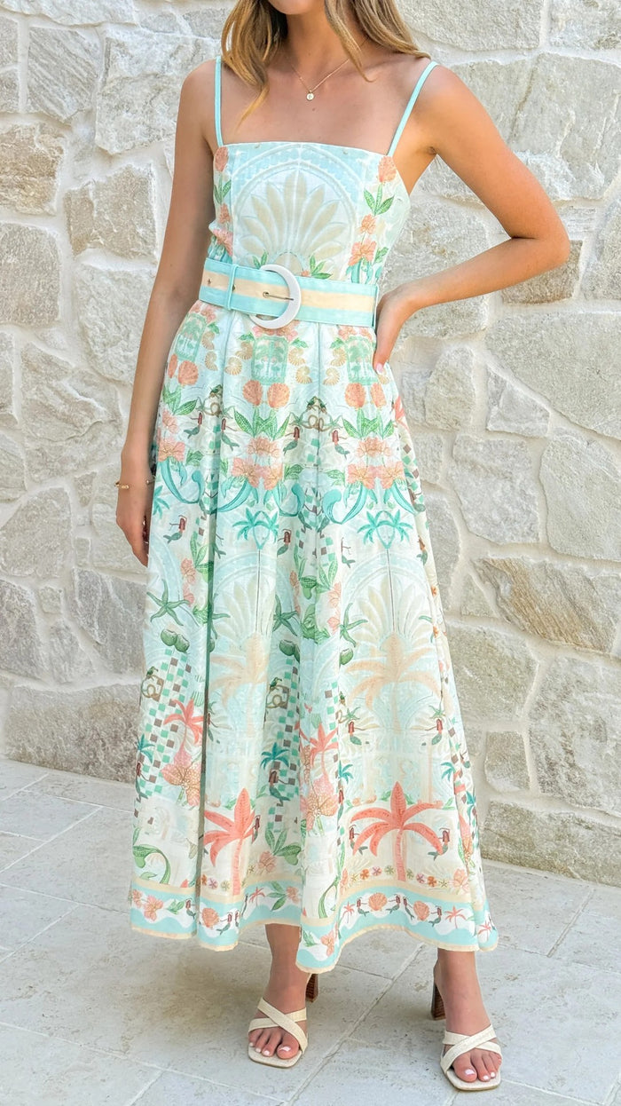 Arden Maxi Dress - Light Blue