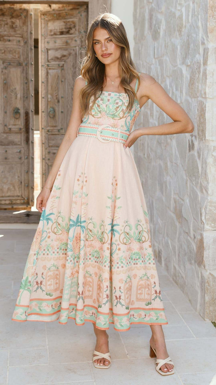 Arden Maxi Dress - Pink