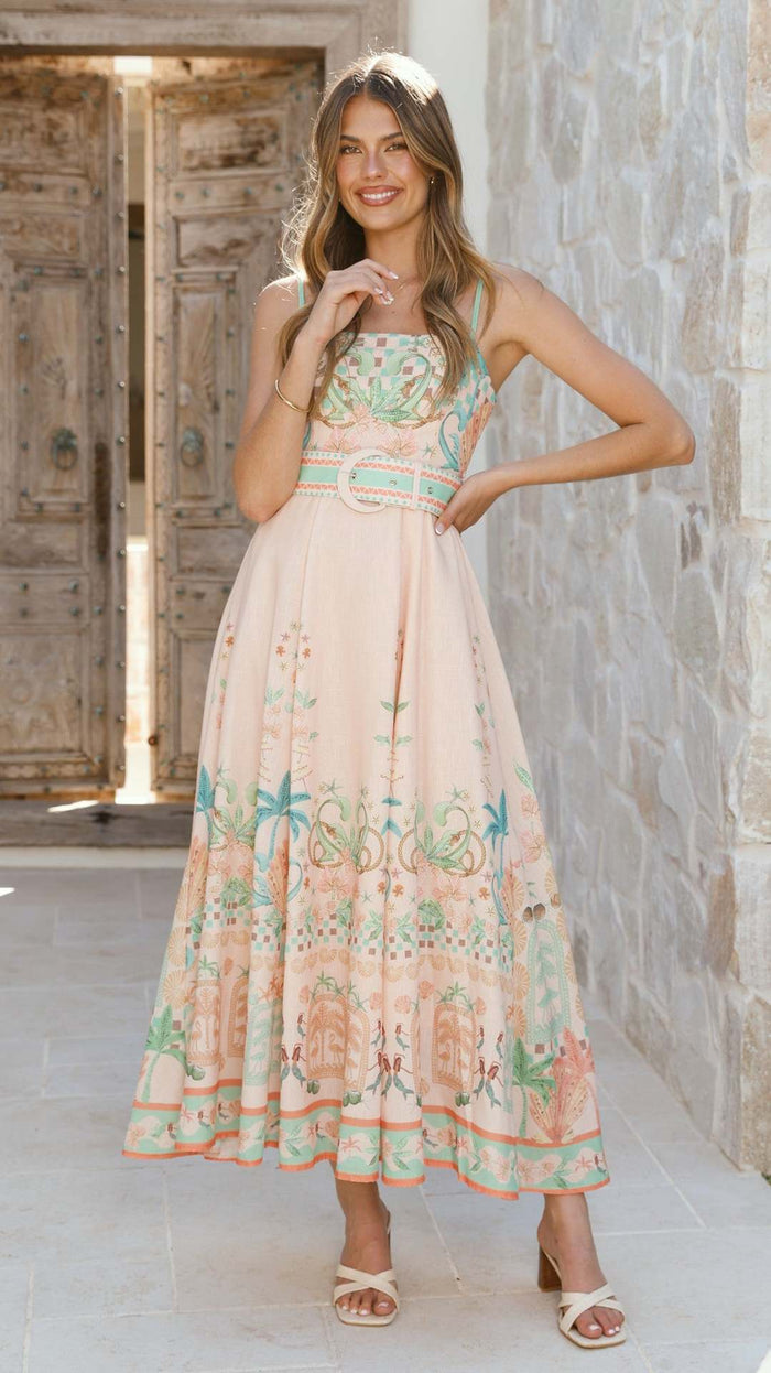 Arden Maxi Dress - Pink