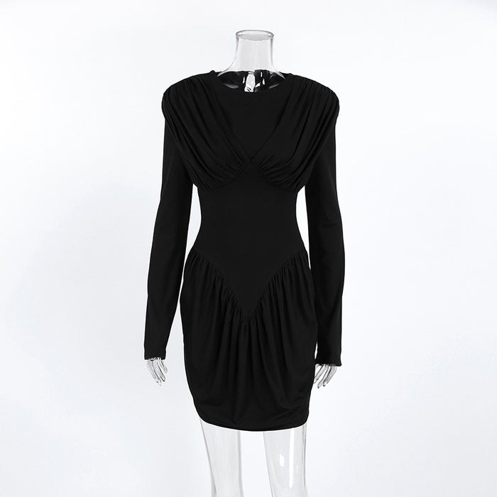 Aria Mini Dress - Black