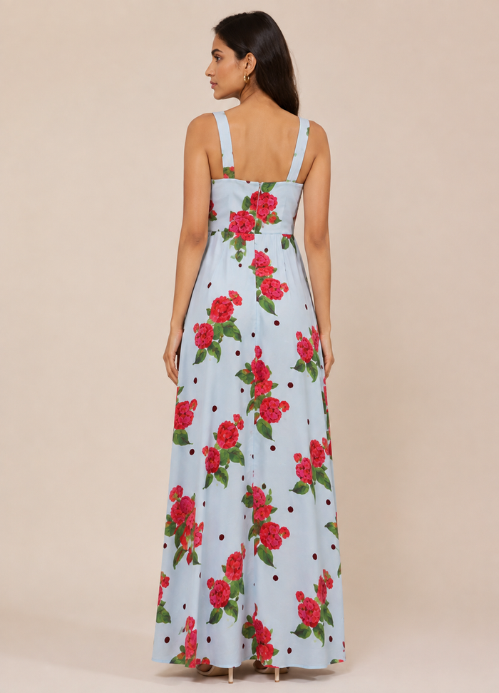 Arla Maxi Dress - Blue