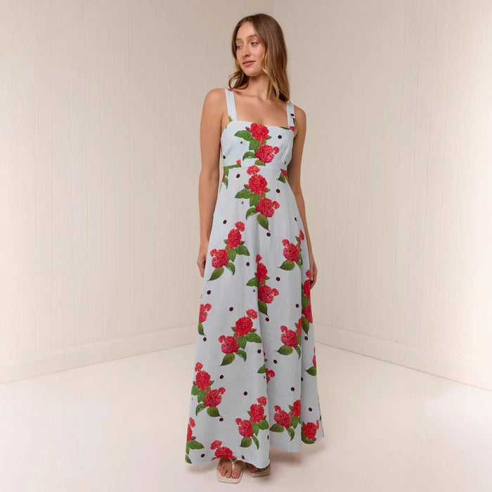 Arla Maxi Dress - Blue