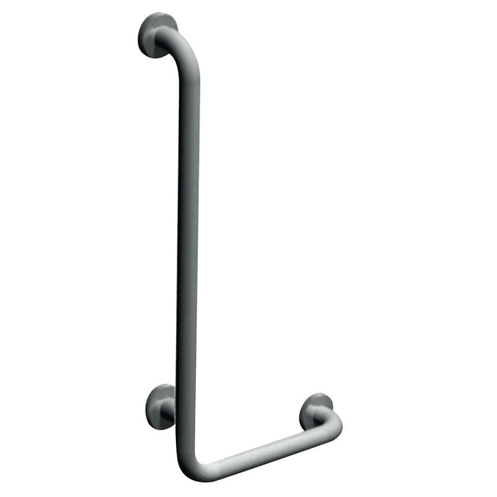 ASI 3804 Grab Bar 90° Snap Flange 16" x 32" - Satin - Prestige Distribution