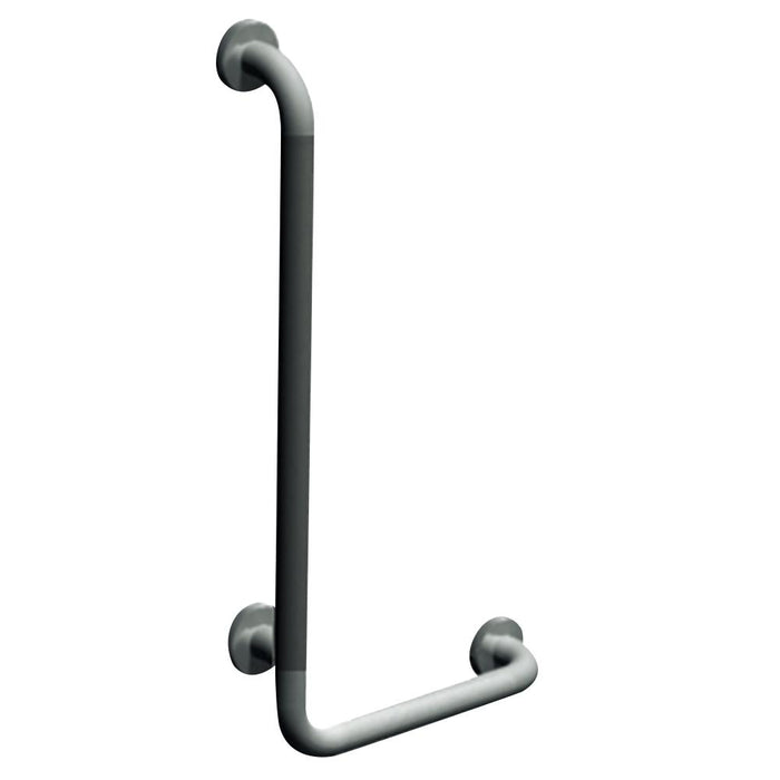 ASI 3804 Grab Bar 90° Snap Flange 16" x 32" - Satin - Prestige Distribution
