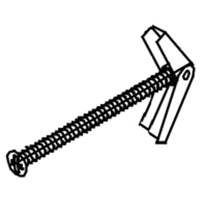 ASI 3931 Wall Anchor 2 Pan Head Sheet Metal w/ Toggle for 3700/3800 Series - Prestige Distribution